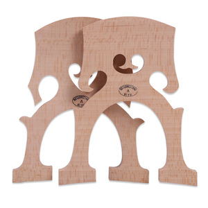 Puente de violonchelo de madera sin acabar, de pie alto, duradero, para instrumentos de cuerda - Product Image 2