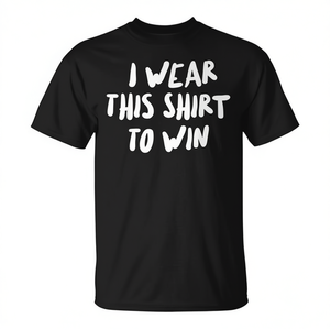 Uso esta camiseta para ganar, camiseta informal para hombre, camiseta Trash Talk Tee - Product Image 2