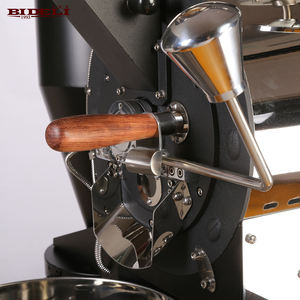 Torréfacteur à café professionnel Bideli 1kg 2kg, machine à torréfier les grains de café à double tambour, gaz et électrique - Product Image 4