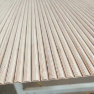Desain Modern Panel Bambu Lentur Kelas Satu Pola Geometris Tahan Air Anti Lembab untuk Rumah Tangga dan Komersial - Product Image 1