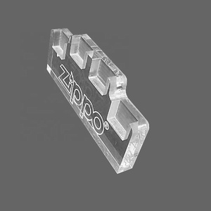 Estuche de exhibición para soporte de encendedor <span class=keywords><strong>Zippo</strong></span>, caja de acrílico transparente, cubierta de almacenamiento de protección protegida, colecciones - Product Image 6