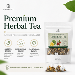 Tè alle Foglie di Loto, Rosa e Biancospino 100% Naturale OEM, Tè alle Erbe Cinese, Tè dal Sapore Naturale - Product Image 5
