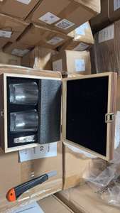 Juego de Regalo de Whisky Ecológico de 4 Piezas SKYJOY USA con Vaso de Whisky de Cristal y Piedra de Whisky - Regalo Promocional para Hombres - Product Image 2