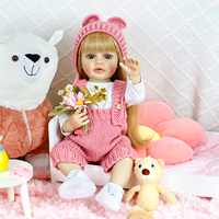 Lifereborn Poupées Réalistes Betty Reborn Fille Douce de 55 CM (22 Pouces) à Prix Ultra Réduit, Jouets en Peluche pour Bébés et Enfants, Idéales pour Cadeaux