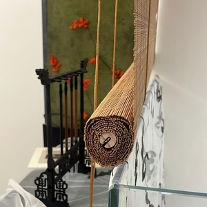 <span class=keywords><strong>Tende</strong></span> Romane Motorizzate Senza Fili <span class=keywords><strong>in</strong></span> Bambù Cinese <span class=keywords><strong>con</strong></span> Tenda a <span class=keywords><strong>Perline</strong></span> per Finestre, Decorazione Parasole per la Casa - Product Image 6