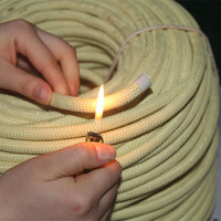 Corde en aramide ARCTICSUN AS-033, haute résistance, Kevlar, haute température, ignifuge, résistante à l'usure, tressée, diamètre personnalisable, 175 psi