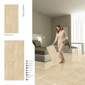 Crema Italia 600x1200 Aramani Collection 60x120 cm Super Luxury Glossy <b>Matt</b> Glazed Vietnam Porcelain Tile Vitrified <b>Floor</b> Tiles - Product Image 2