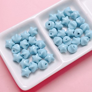 Accesorios para Teléfonos Móviles Hechos a Mano para Mujer, Marca <span class=keywords><strong>CIFU</strong></span>, Cuentas de Plástico Acrílico Lucite Multicolor de 13mm con Forma de Estrella, para DIY - Product Image 6