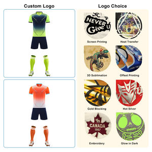 Uniformes de Fútbol para Hombre, Conjuntos de Fútbol con Logotipo de Equipo Personalizado, Secado Rápido, Transpirable, Ropa Deportiva Profesional para Adultos, Pantalones Cortos de Entrenamiento de Fútbol - Product Image 3