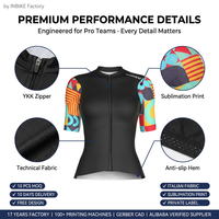 Maßgeschneiderte Radtrikots Hersteller Professionelle Damen-Teamkleidung Großhandel Pro Bike Shirt OEM ODM Italienischer Stoff MOQ 10