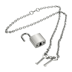 Ceinture de chasteté en cuir PU anti-évasion FRRK pour hommes, harnais pour verrouillage du pénis en métal, cage à pénis, BDSM, bondage, sous-vêtements pour adultes, jouets sexuels OEM - Product Image 4