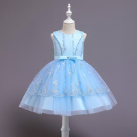 XA336 Fluffy Fleur Demoiselle D'honneur Fille Robes De Noce Robe De Bal Élégant Tulle Hors Épaule Anniversaire Première Communion Robes