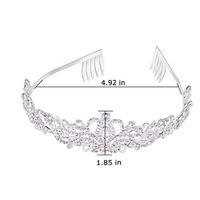 Vente en gros cristal diamant mariée mariage chignon cheveux diadème anniversaire coiffure accessoires cheveux danse couronne spectacle Auto performance hea