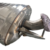 Silenciador de piezas de automóvil de ajuste directo, tubos de escape para Toyota 2008 RAV4 2.4L, modelo CRV de acero inoxidable, pulido OE personalizado