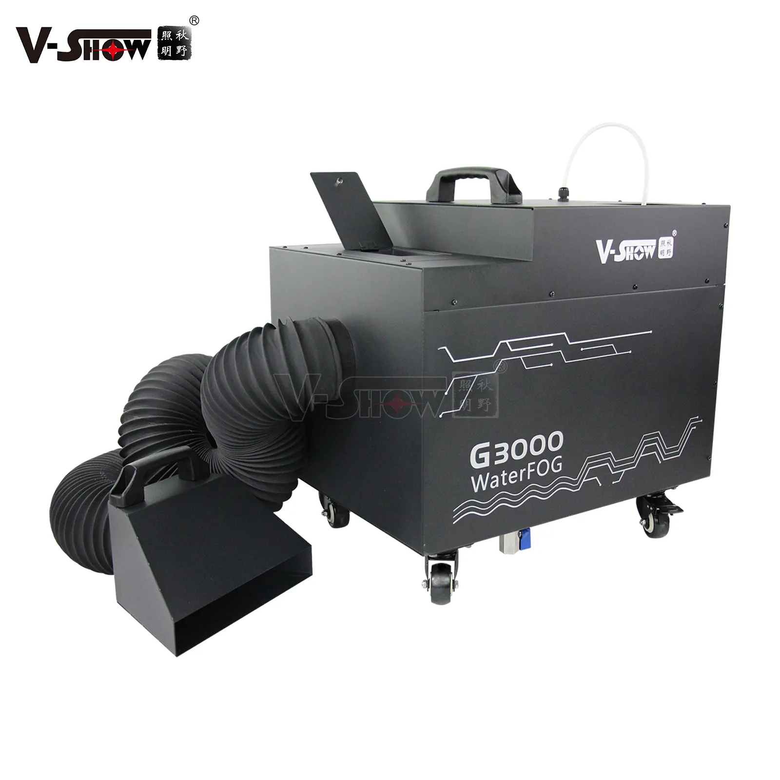 Máy Tạo Khói Hiệu Ứng Tuyệt Vời Mini 3000W Máy Tạo Khói Sương Mù Nằm Thấp Mặt Đất Thấp Dmx512