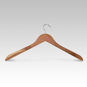 Luxury <strong>Ceda</strong> Wood Suit Clothing Hanger with anti-worm from Manufacturer - Product Image 4