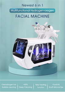 Máquina Hidrofacial 6 en 1 de Escritorio 2025, con <span class=keywords><strong>Tratamiento</strong></span> para el Acné y Limpieza Profunda, Material Plástico - Product Image 5