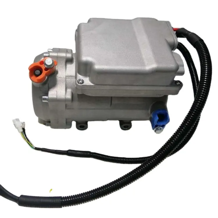 12V/24V統合設計R404A冷蔵バンおよび輸送車両電気エアコン車DcコンプレッサーAc