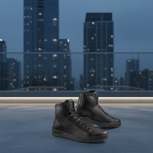 Stylmartin Core Chaussures de moto pour hommes Noir Taille 47 Fermeture à lacets Respirant Imperméable Léger avec Toe Box - Product Image 2