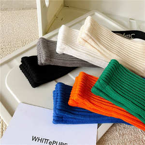 Chaussettes de qualité, tricot côtelé, chaussettes de sport pour hommes - Product Image 2