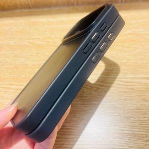 Funda de Teléfono Barata, Lisa, con Ranura Única, para <span class=keywords><strong>iPhone</strong></span> 17, 17 Pro, 17 Pro Max, 16, 15, 14, 13, 12, <span class=keywords><strong>11</strong></span>, Negra Mate - Product Image 5