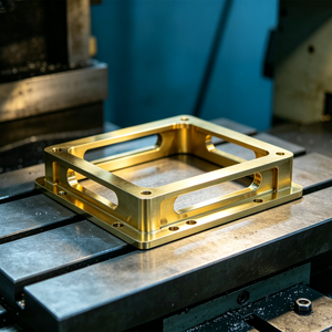 Custom CNC Machined Stainless Steel <strong>Brass</strong> <strong>Parts</strong> Precision Copper Alloy Components Shafts Connectors Fittings Frames Industrial - Product Image 4