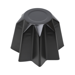 Geometric Polygonal Cake Mould Food Grade Plastic Easy Demoulding 1 Piece Black - Product Image 1