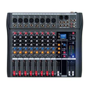 Professional 8 Channel Mixer With Dsp Effects <b>Bluetooth</b> <b>Usb</b> Audio Interface For Studio Live Use - Product Image 1