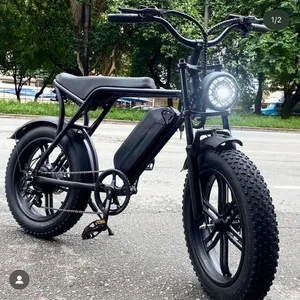 米国EU倉庫高速配送オリジナルOUXIV8 Fatbike250w電動自転車電動ファットタイヤ自転車大人用20インチ電動自転車