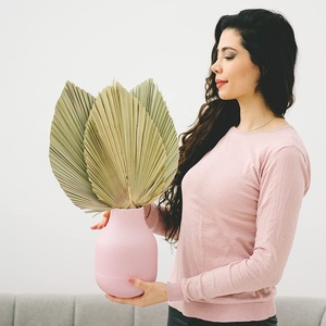 Cây Cọ Khô Lá Trái Tim Khô Hoa Tự Nhiên Trang Trí Boho Bán Chạy - Product Image 5