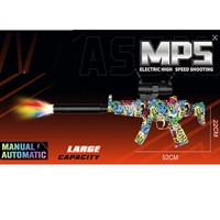 KK nouveau MP5 52CM électrique Gel Ball Blaster automatique manuel deux moules Splatter Blaster activités de plein air pour pistolet jouet pour garçons