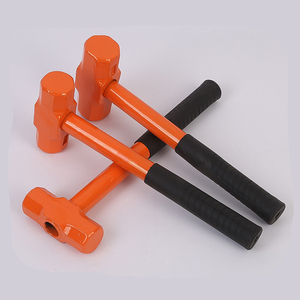 Martillo de trineo con mango de fibra de vidrio de 5kg, martillo de maquinista de acero de alto carbono con martillo de ajuste de servicio OEM - Product Image 2