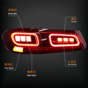 Feux arrière à LED pour Mercedes-Benz GLC W253 2015-2019 |   Nouvel ensemble de feux stop clairs |   Style OE, mise à niveau retrofit, étanche, 12V - Product Image 3