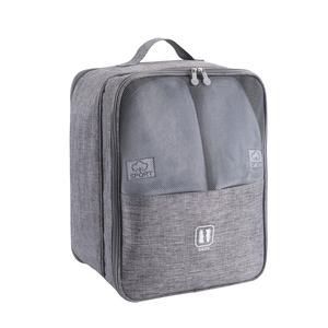 Sac de chaussures de golf de haute qualité avec logo personnalisé grande capacité en polyester imperméable fermeture à glissière avec cordon <span class=keywords><strong>pochette</strong></span> de chaussures de voyage durable - Product Image 1