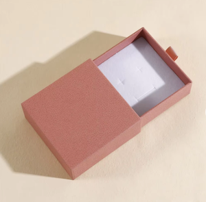 Boîte à bijoux de luxe personnalisée avec logo, tiroir coulissant, pour bracelets, bagues, boucles d'oreilles, boîte de rangement en soie, boîte cadeau - Product Image 5