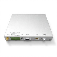 Lector de Tarjetas de Control de Acceso Hitech RS232 Wiegand UHF RFID de Largo Alcance con 8 Puertos de Antena, DC 9-24V, 4G/WiFi, Distancia de Lectura de 20m