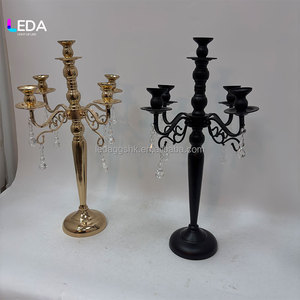 LEDA New Arrival Metal Candle Holder Metal Candlestick Candle Holder For Wedding Birthday Decoration - Product Image 6