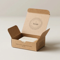 Scatole per Sapone in Cartone Ecologiche Personalizzabili con Logo 2025, Imballaggio Versatile e Stampa per Diversi Prodotti