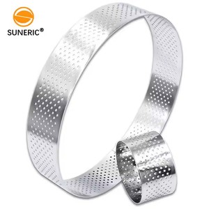 <span class=keywords><strong>Moule</strong></span> à gâteau rond en acier inoxydable pour gâteau à <span class=keywords><strong>tarte</strong></span> Mini <span class=keywords><strong>moule</strong></span> à <span class=keywords><strong>tarte</strong></span> perforé pour pâtisserie - Product Image 4