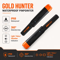 Détecteur de métaux souterrain étanche Gold Hunter TM avec localisateur de précision pour la recherche d'or en profondeur – Livraison gratuite