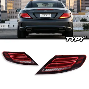 Feux arrière TYPY pour Mercedes Benz SLK 2011-2019, modèle R172, modifiés avec de nouveaux feux de positionnement LED et clignotants. - Product Image 1