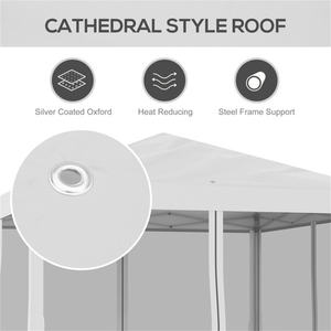 เต็นท์ปาร์ตี้แบบพับได้ขนาด 10x15 ฟุต รุ่น Db Heavy Duty ผ้าคลุมกันลม Oxford พร้อมผนังด้านข้าง สำหรับงานแสดงสินค้า - Product Image 5