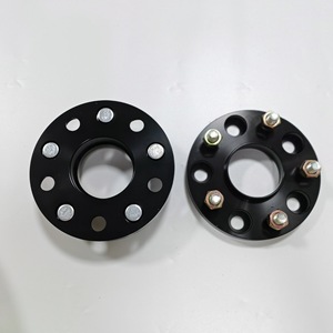 Adaptadores de Buje de Rueda Universales de 5 Orificios, Anodizados en Negro, de Aluminio Forjado 6061-T6, PCD 5x127 - Product Image 2