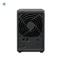 NAS DS725+ de 2 Bahías, AMD Ryzen R1600 Dual Core, 4GB ECC, 2.5GbE, M.2 NVMe, Almacenamiento Expandible con Caché para Pequeñas Empresas