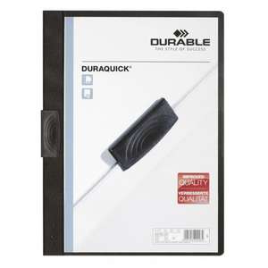 DURABLE - 2270-01 DURAQUICK® clip <b>folder</b> (multi-pack) - EAN 4005546202464 ORGANIZATION AND FILING PRODUCTS <b>FILES</b> AND <b>FOLDERS</b> - Product Image 2