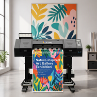Printer Sublimasi JetPal 60cm/23.6in, Mesin Pencetak Kertas Transfer Format Besar 70cm untuk Kain Tekstil
