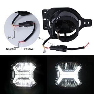 LOYO 4 ''Rond Led Fog Light IP67 Rate Waterproof 4inch LED Driving Fog Lamp 2000LM Led Fog Light Pour Jeep Wrangler JL 2018 2019 - Product Image 2