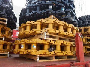 Grosir Excavator Cina Link Idler Carrier Roller Sprocket bulldoser Track Link dengan Sepatu - Product Image 3