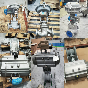 Vanne de régulation chinoise avec actionneurs pneumatiques KTM AW, AWN et positionneur de vanne KOSO EPA800 et régulateur-filtre Fisher 67cfr - Product Image 5