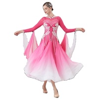Robe de danse de salon standard internationale personnalisée B-21195, nouvelle, de haute qualité, en soie perlée, robes de danse de salon à vendre